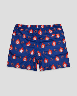 Flamethrower Diamond Air Mesh Shorts: Small