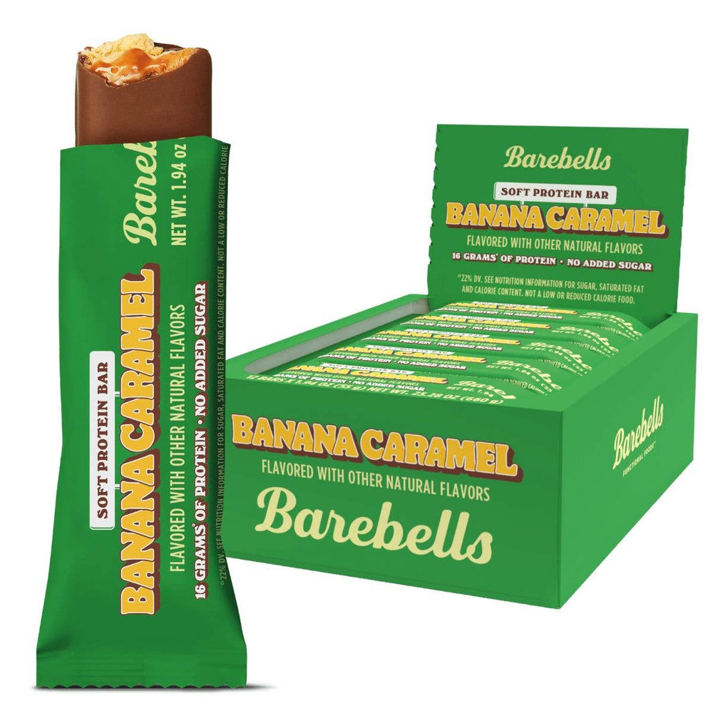 Barebells Soft Protein Bar: Banana Caramel / 12 Pack