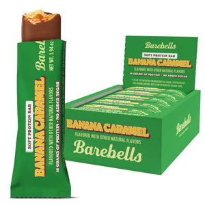 Barebells Soft Protein Bar: Banana Caramel / 12 Pack