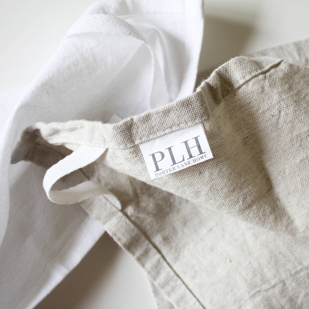Pumpkin Pattern Tea Towel: White