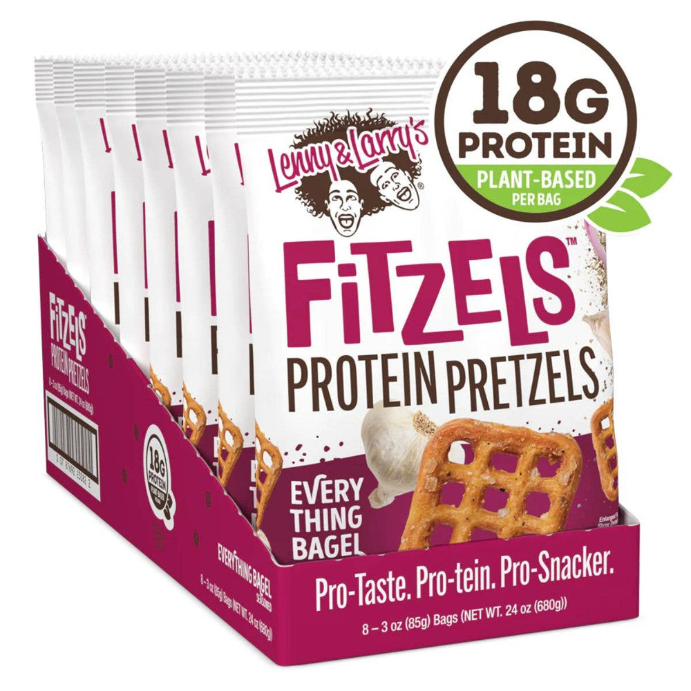 Lenny & Larry's Fitzels Protein Pretzels: Boujie Mustard / 8 Packs