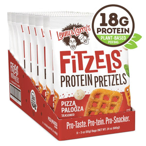 Lenny & Larry's Fitzels Protein Pretzels: Boujie Mustard / 8 Packs