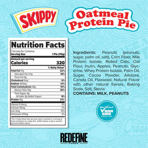Redefine x Skippy® Oatmeal Protein Pie: Skippy® Peanut Butter / 8 Pies