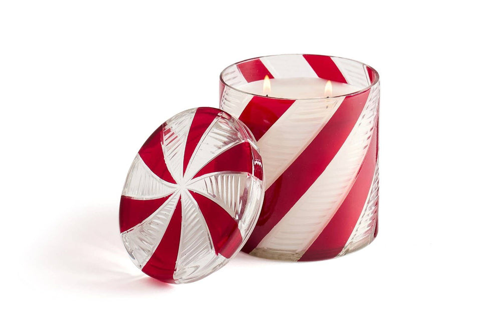 Soi Peppermint Twist Large Holiday Candle