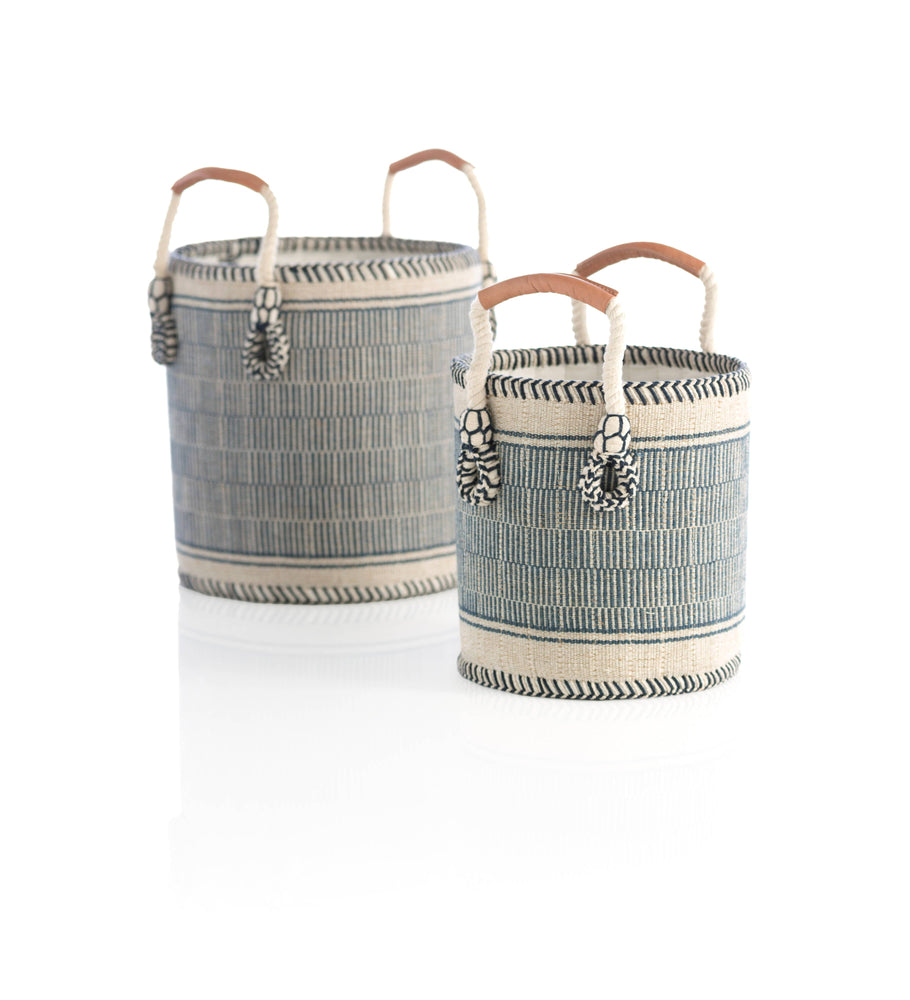 
            
                Load image into Gallery viewer, ASSORTED SET OF 2 SIERRA PLANTER BASKET
            
        
