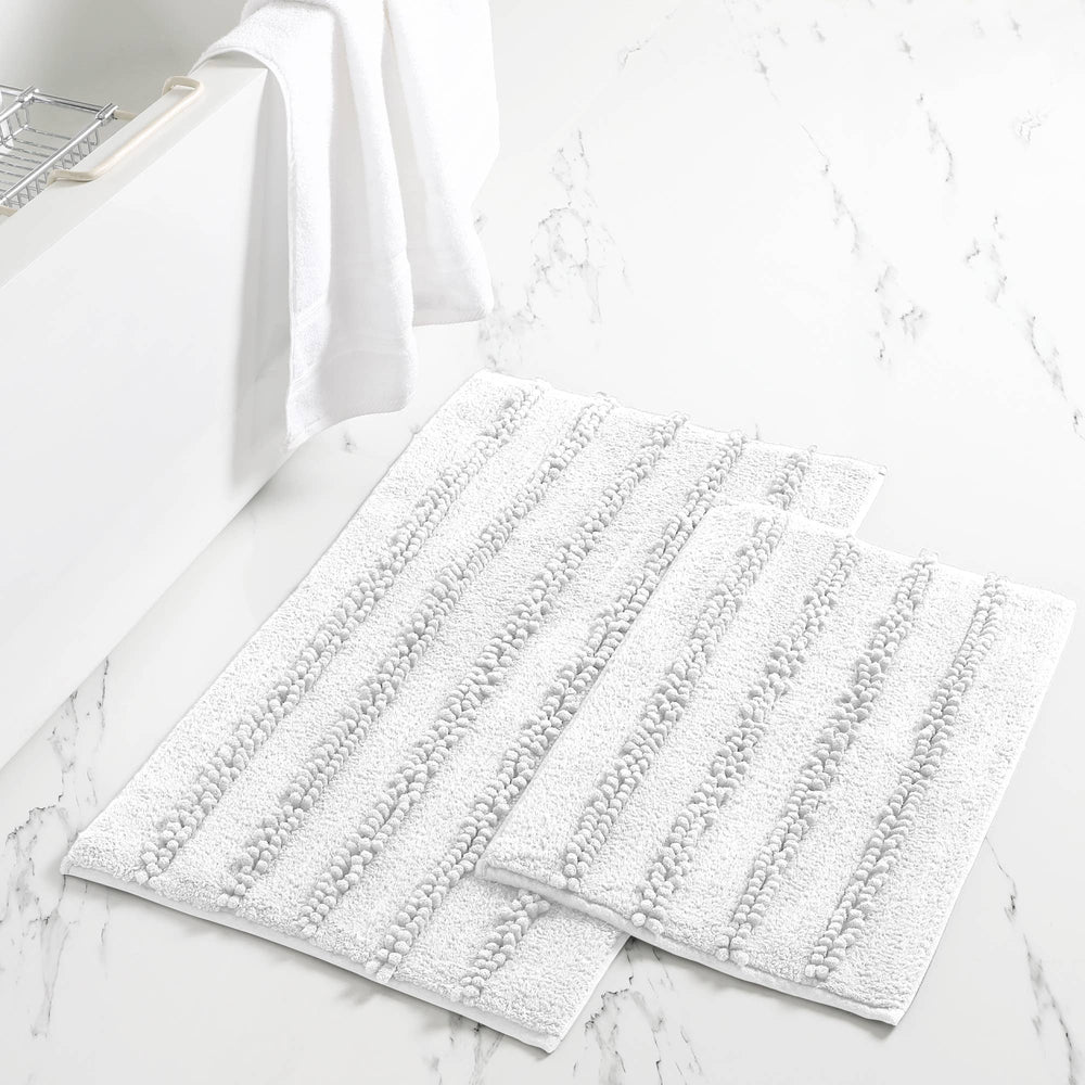 2 Pack Chenille Bath Mat