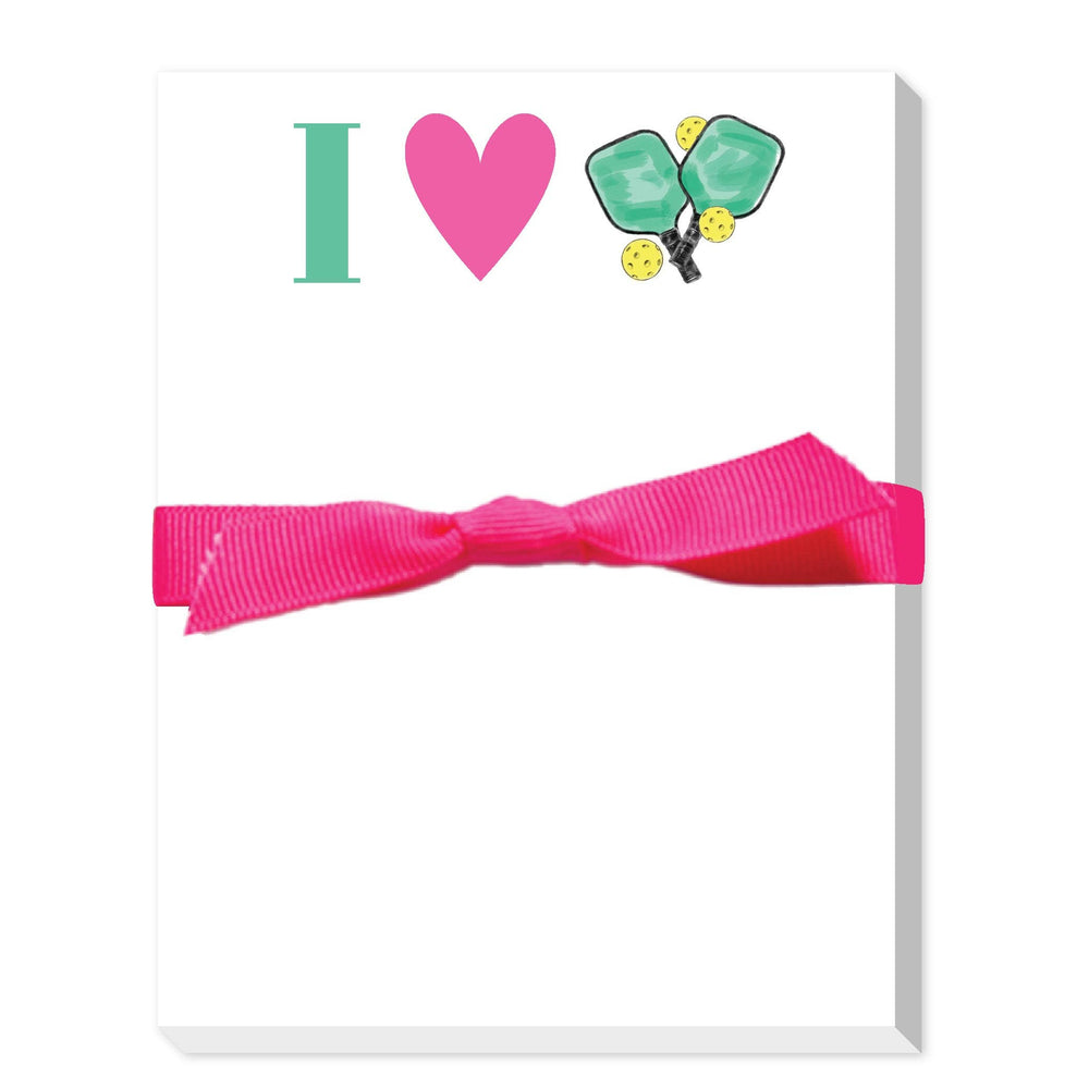 I LOVE PICKLEBALL MINI NOTEPAD