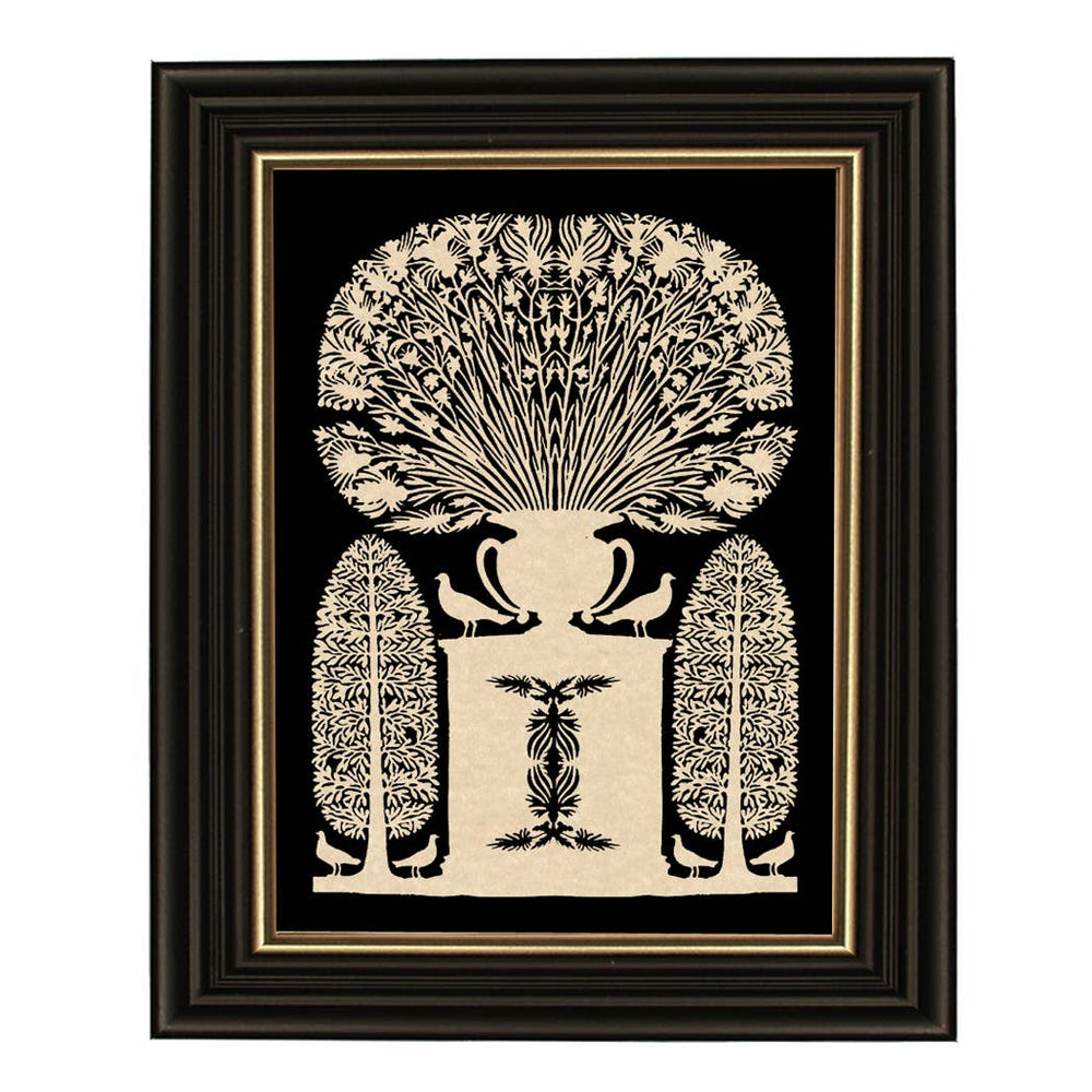 Bountiful Planter Paper Cutting