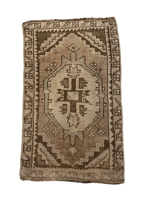Vintage Turkish Rug Doormat  “1.8 x 2.10”