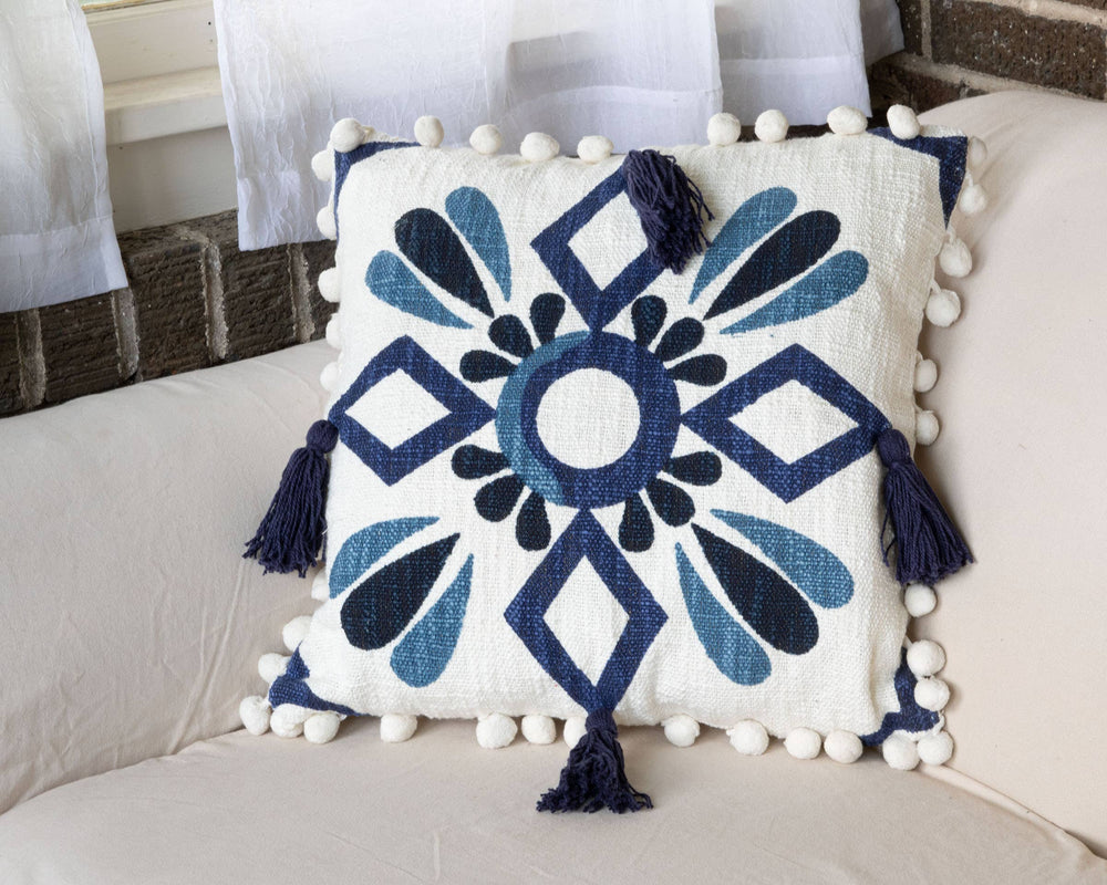 Hand Woven Zocalo Pillow