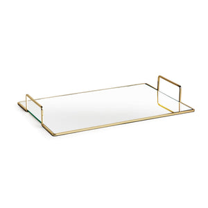 Covina Decorative Tray Large, Gold