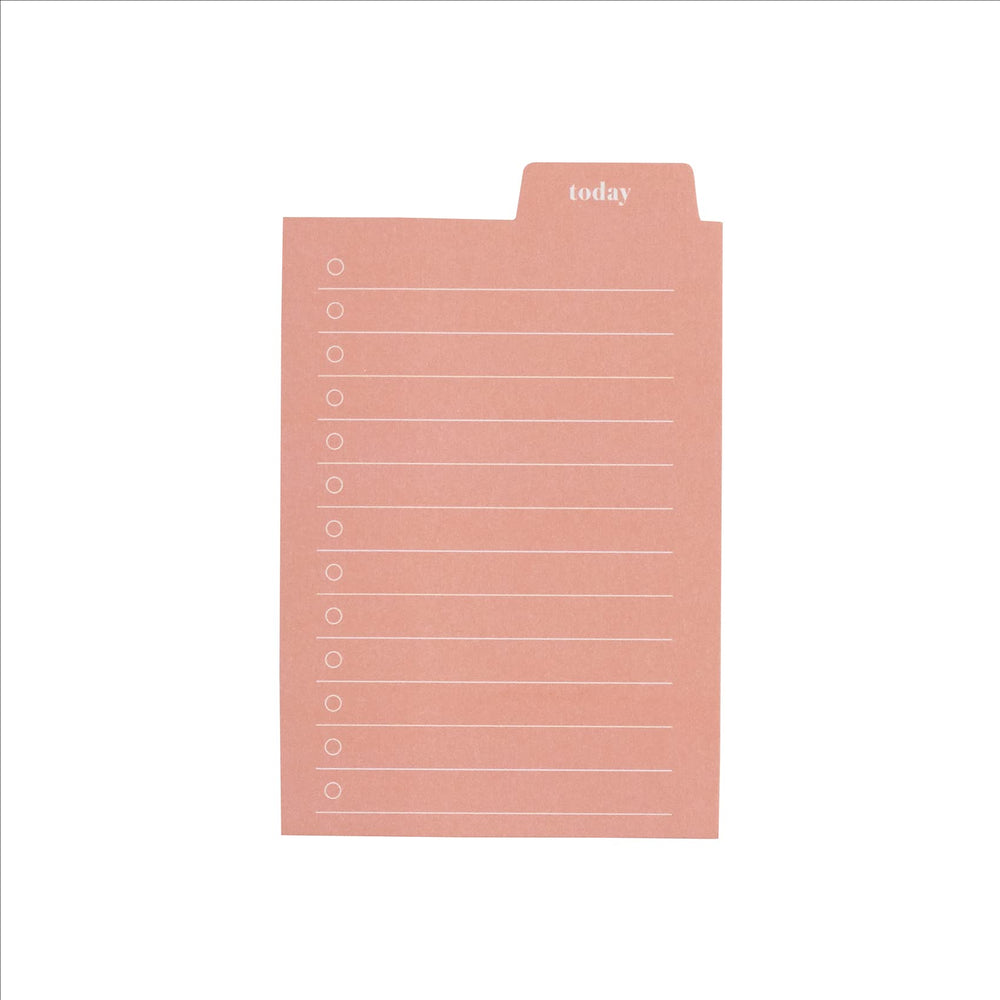 Tabbed Sticky Notes - Daily Checklist