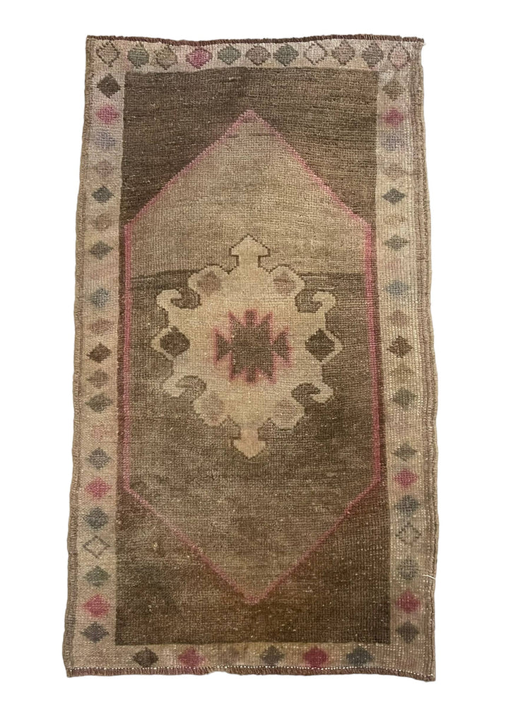 
            
                Load image into Gallery viewer, Vintage Turkish Doormat &amp;quot; 1.8 x 3 &amp;quot;
            
        