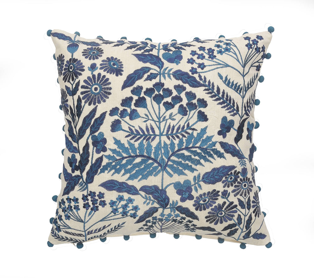 Bohemian Floral Throw Pillow